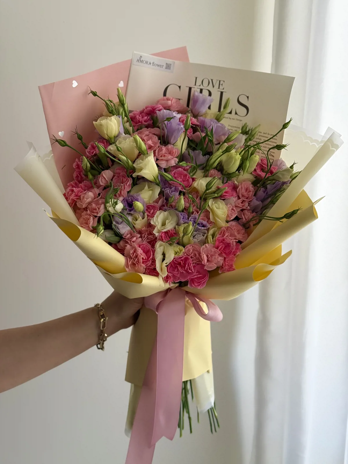 بوکت آبنبات میوه ای