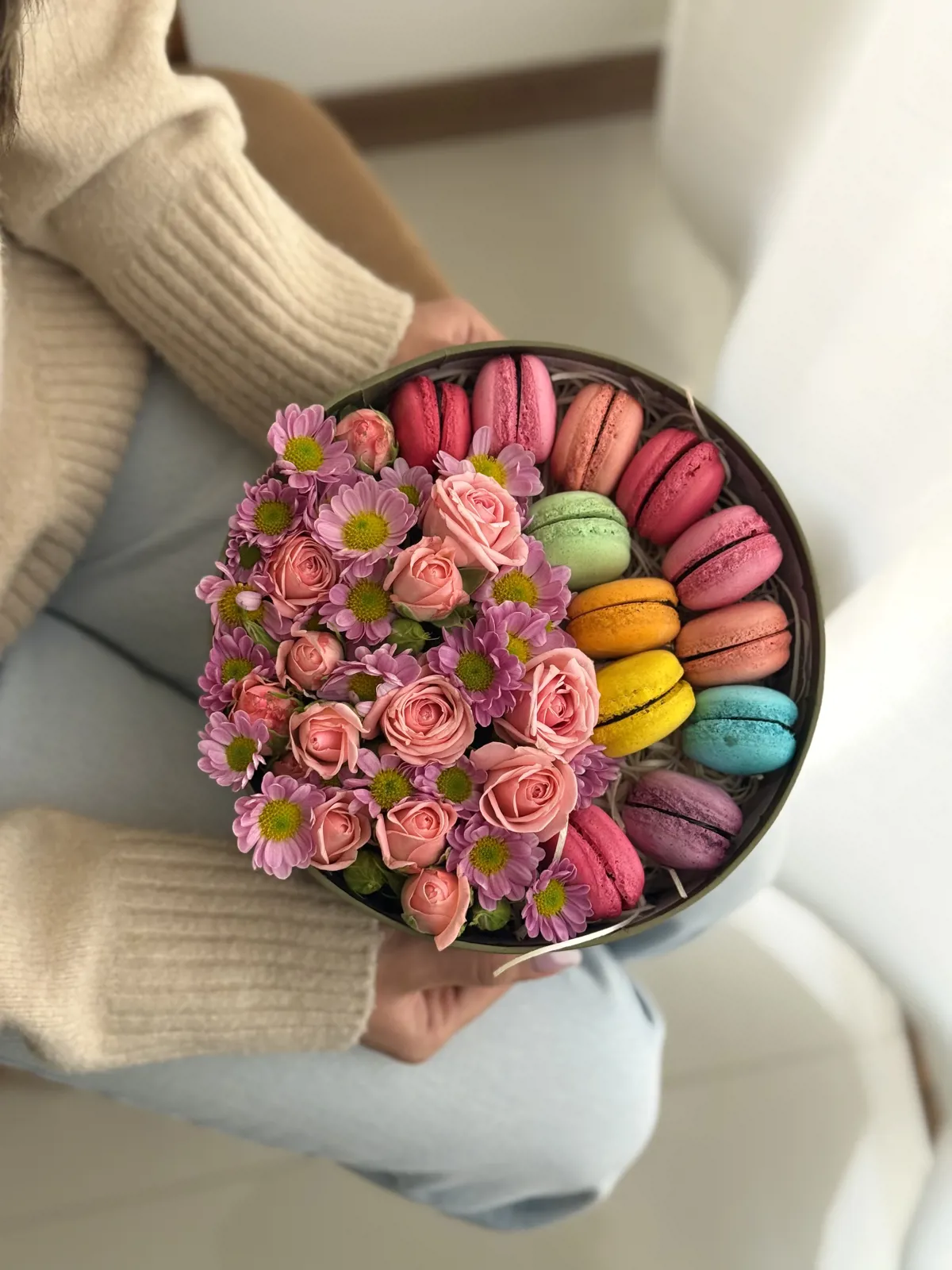 باکس گل ماکارون